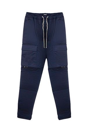 Pantalone cargo in cotone blu STATE OF ORDER | SP26019E044